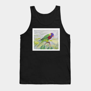 Rosella parrot Tank Top